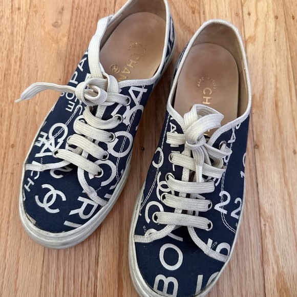 Chanel Canvas Sneakers - Picture 3 of 4